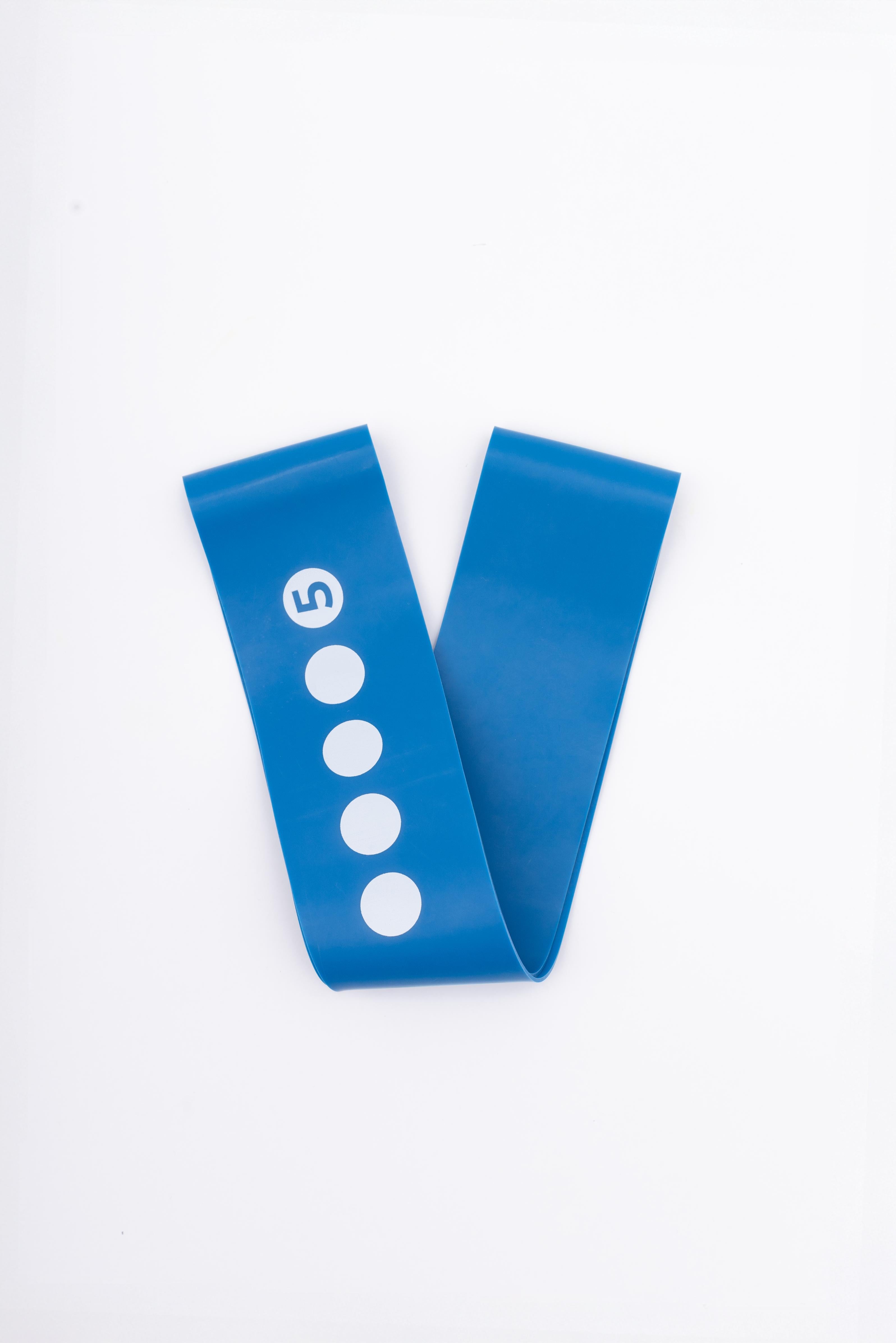 LATEX RESISTANCE BAND LEVEL 5 BLUE – 500×50.8×1.1MM