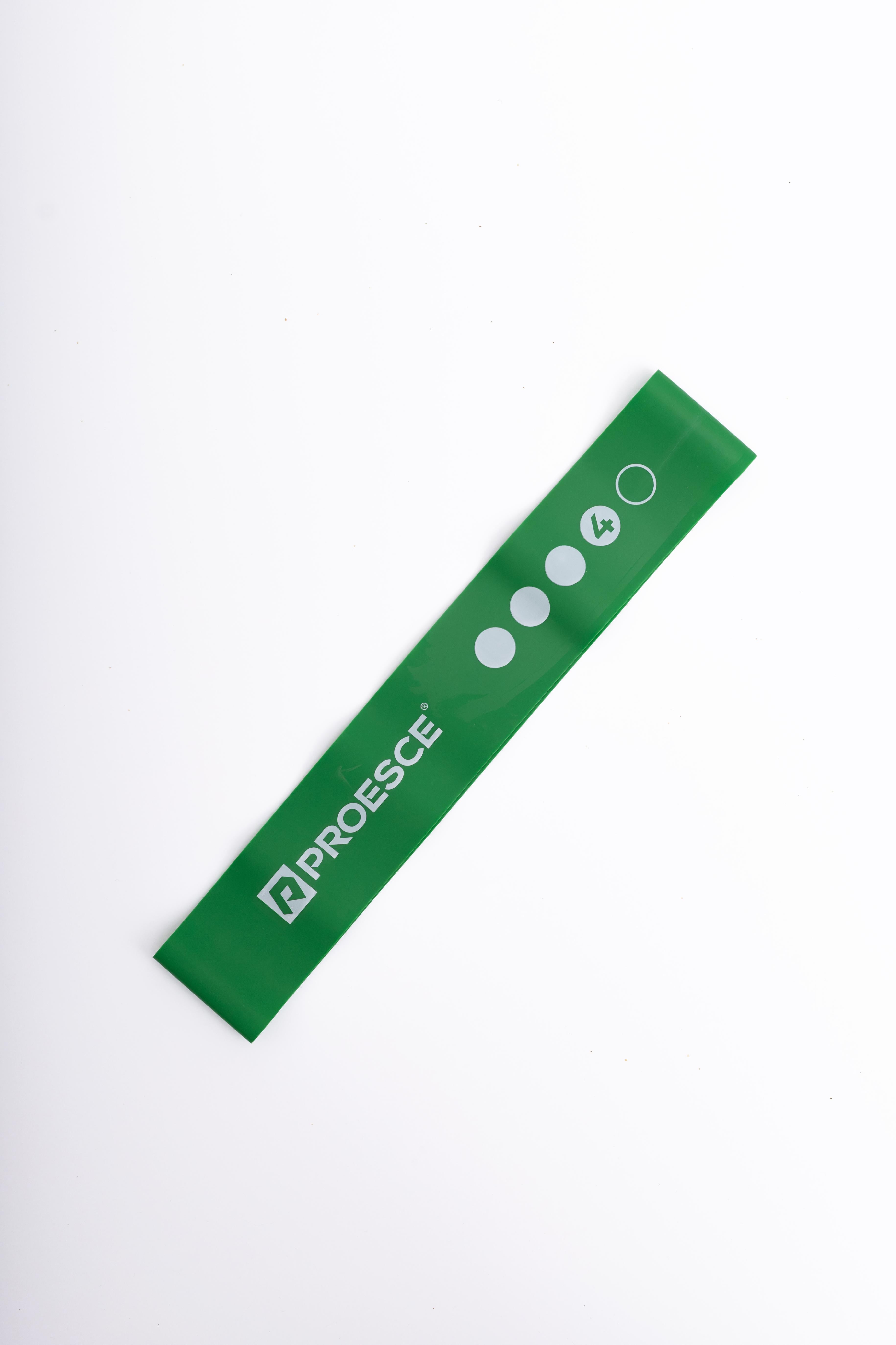 LATEX RESISTANCE BAND LEVEL 4 GREEN – 500×50.8×0.9MM